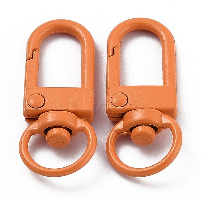 Zinc Alloy Baking Paint Swivel Snap Hooks Clasps PALLOY-H194-A-1