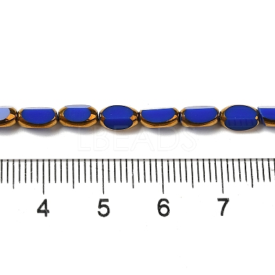 Electroplate Glass Beads Strands EGLA-P061-02A-M-1