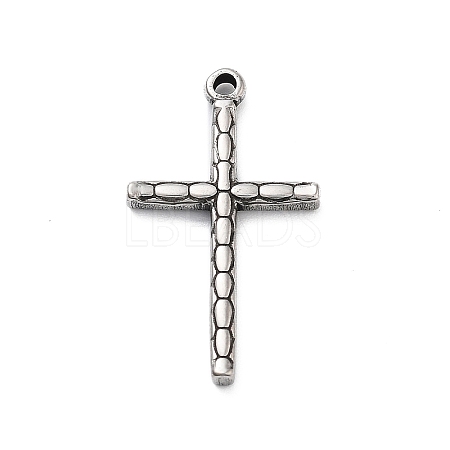 304 Stainless Steel Pendants STAS-Z091-08AS-04-1