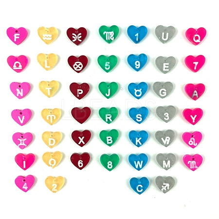 DIY Heart Pendants Silicone Molds DIY-C014-10A-1