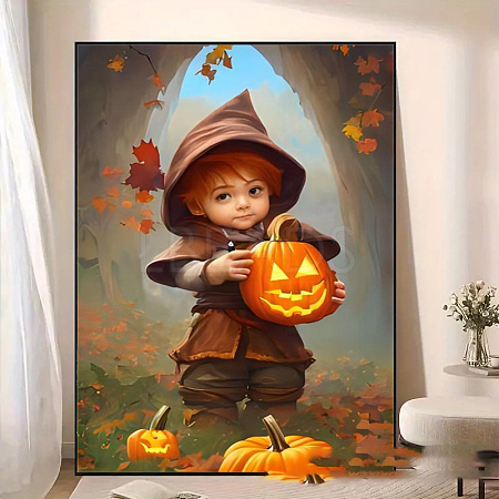 DIY Halloween Theme Diamond Painting Kit DIAM-O001-01D-1