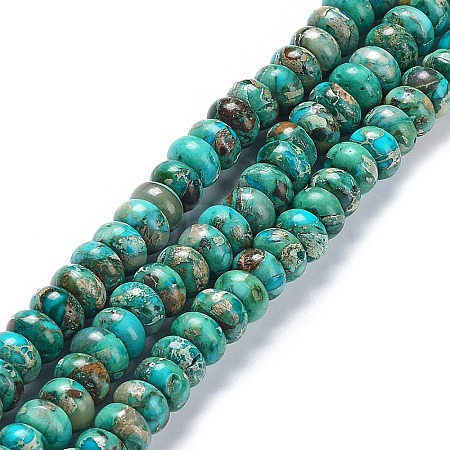 Natural Imperial Jasper Beads Strands G-C034-01C-1