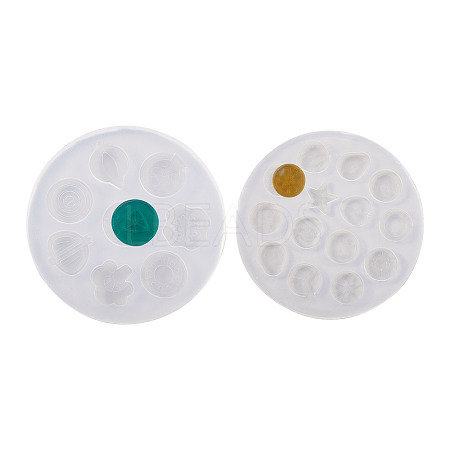 2Pcs 2 Style Silicone Molds DIY-BG0001-39-1