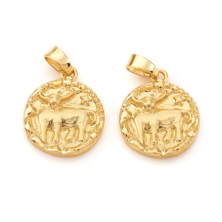 Brass Pendants KK-I672-33B-1