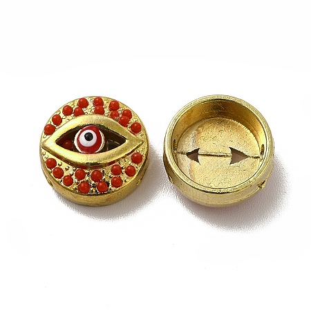 Alloy Enamel Beads PALLOY-F290-10G-1