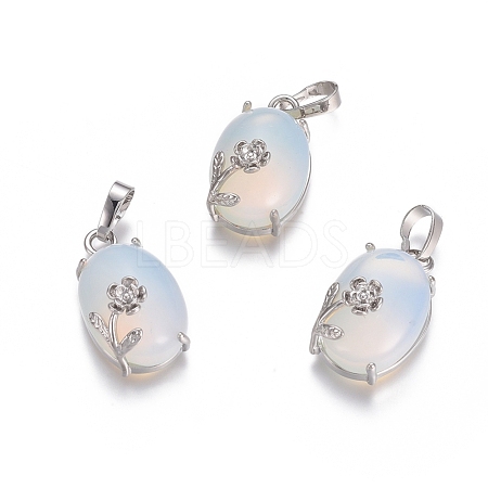 Opalite Pendants G-L512-I04-1