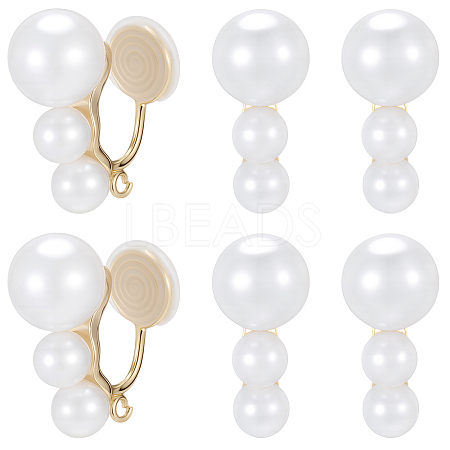 10Pcs Brass Ear Cuff Findings KK-BBC0022-46-1