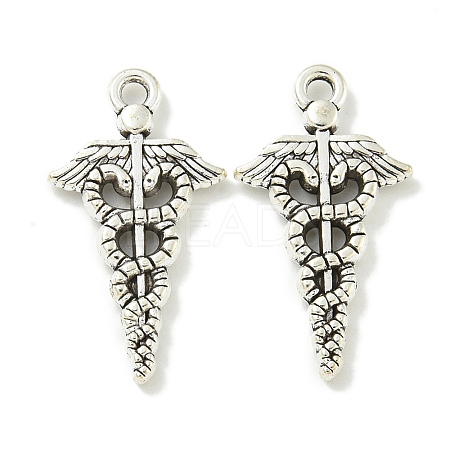 Tibetan Style Alloy Pendants TIBE-I026-6007AS-1