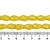 Opaque Solid Color Beads Strands EGLA-N013-P4mm-D06-4