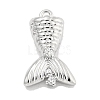 Brass Micro Pave Clear Cubic Zirconia Pendants LS-KK-U015-08P-1