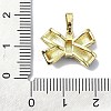 Rack Plating Brass Enamel Pendant Rhinestones Settings KK-M282-05G-4