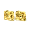 Ion Plating(IP) 304 Stainless Steel Stud Earrings for Women EJEW-D111-01A-G-1