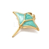 304 Stainless Steel Enamel Pendants STAS-L316-23G-05-2