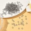 Tarnish Resistant 304 Stainless Steel Open Jump Rings STAS-Q186-02-4x0.7mm-5