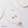 Brass Micro Pave Cubic Zirconia Jewelry Sets for Women HB7005-1-2