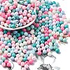 Opaque Acrylic Beads SACR-Q004-01E-1