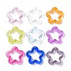 Transparent Acrylic Beads X-MACR-S373-24-B-1
