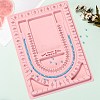 Plastic Bead Design Boards for Necklace Design TOOL-YW0001-26B-4