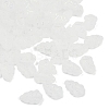 Frosted Transparent Acrylic Beads X1-OACR-P029-04B-01-2
