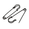 304 Stainless Steel Safety Pins Brooch Findings STAS-C181-01A-B-3
