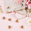 8Pcs Shell Pearl Beaded Pendants FIND-BBC0002-72-4
