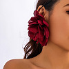 Cloth Stud Earrings WGCE0A1-06-2
