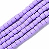 Polymer Clay Bead Strands CLAY-T001-C15-2