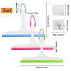 3Pcs Plastic Window Squeegee TOOL-GF0001-79-2