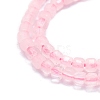 Natural Rose Quartz Beads Strands G-P457-B01-50-2