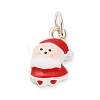 Christmas Themes Alloy Enamel Pendants FIND-I063-01C-1
