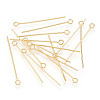Brass Eye Pin KK-G331-09-0.7x35-1