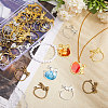 CHGCRAFT 48PCS 3Style Easter Theme Alloy Pendants FIND-CA0008-68-5