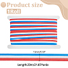 20M Polyester Striped Elastic Cords SRIB-WR0001-13-2
