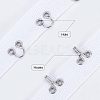 Steel Hook Buckles FIND-WH0082-92A-5