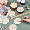 50 Bags Unfinished Wood Pendants AJEW-OC0005-82B-3