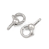 SHEGRACE Brass Spring Ring Clasps XGRQ58643-785P-2