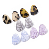 Cellulose Acetate(Resin) Stud Earring Findings X-KY-R022-027-2