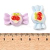 Opaque Resin Imitation Food Cabochons RE-CBAC151-01-3