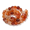 Natural Brazil Red Agate Beads Strands G-L599-A01-01-5