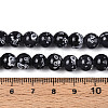 Baking Paint Glass Beads X1-DGLA-N015-8mm-10-4