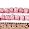 Baking Paint Glass Beads Strands DGLA-N016-10mm-02-4