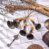 Halloween Iron Protective Witch Bells for Doorknob Hanging Ornaments HJEW-JM01896-02-2