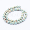 Synthetic Imperial Jasper Beads Strands G-F531-14mm-H03-2