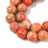 Dyed Natural Regalite/Imperial Jasper/Sea Sediment Jasper Beads Strands G-B124-C01-18-2