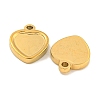 Ion Plating(IP) 304 Stainless Steel Pendant Cabochon Settings STAS-P365-11G-2