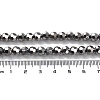 Electroplate Glass Bead Strands LS-EGLA-R042-6mm-06-3