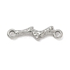 304 Stainless Steel Links Connector Charms STAS-K267-22C-P-1