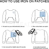 Computerized Embroidery Cloth Iron On Patches DIY-GF0002-18A-5