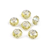 Transparent Glass European Beads GPDL-N004-D14mm-A03-1