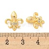 Brass Micro Pave Cubic Zirconia Charms KK-Q809-08G-3